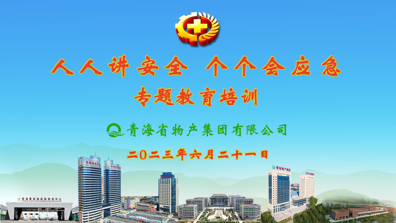 提高安全管理水平 落實(shí)全員安全責(zé)任——集團(tuán)安委會(huì)舉辦2023年“人人講安全，個(gè)個(gè)會(huì)應(yīng)急”專題教育培訓(xùn)