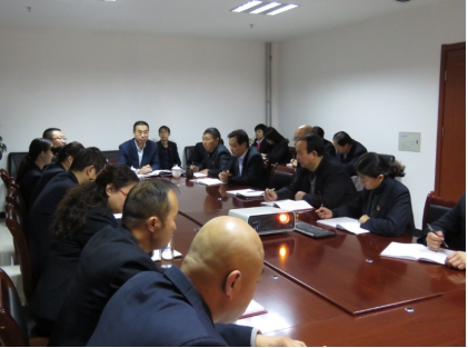 集團(tuán)黨委成員、紀(jì)委書記李志明來我司宣講黨的十九大精神